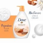 Dove Relaxing Shea Butter Body Wash with Vanilla for Soft Skin, Soothing Scent, 1L - Fast UK Delivery - Image 7