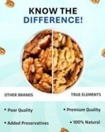 True Elements Walnuts Kernels 200g - 100% Clean and Natural Akhrot | Walnuts without Shell | Premium Dry Fruits for Healthy Diet - Fast UK Delivery - Image 5