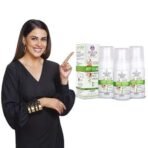 Ayouthveda Deep Clean Foaming Wash |Reduces Pigmentation, Combats Dark Spots| Refreshing Blend of Indian Madder, Garcinia & Pomegranate | Everyday Face Wash for Men & Women (Pack of 3;100ml each) - Fast UK Delivery - Image 3