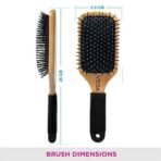 Vega Wooden Paddle Hair Brush (India's No.1* Hair Brush Brand) For Men and Women (E1-PB) - Fast UK Delivery - Image 4