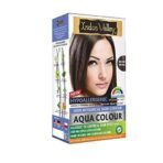 INDUS VALLEY Hypo Allergic Aqua Colour 100% Botanical Hair Colour Medium Brown-(30ml + 200g) - Fast UK Delivery - Image 2