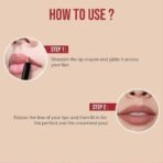 Glam 21 Lip Seduction Non- Transfer Crayon Lipstick up to 12 Hours Stay | Lightweight & Longlasting|Creamy Matte | Smudge Proof - 2.8gm|Coffee-15 (Matte) - Fast UK Delivery - Image 6