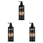 BEARDO DeTan Face Wash for Men, 200ml | Coffee Facewash, Aloe Vera, Vitamin E | Helps to Reduce Tan | Exfoliates & Hydrates for Smooth & Oil Free Skin (Pack of 3) - Fast UK Delivery