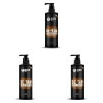 BEARDO DeTan Face Wash for Men, 200ml | Coffee Facewash, Aloe Vera, Vitamin E | Helps to Reduce Tan | Exfoliates & Hydrates for Smooth & Oil Free Skin (Pack of 3) - Fast UK Delivery