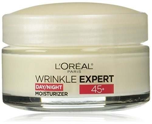 uk41nnXpQYJuL-1-1.jpg L'Oreal Paris Skincare Wrinkle Expert 45+ Anti-Aging Face Moisturizer with Retino-Peptide, Non-Greasy, Suitable for Sensitive Skin, 1.7 fl. oz. - Image 1