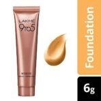 LAKME 9 To 5 Weightless Mousse Foundation Mini, Beige Vanilla (6G) | Natural Matte Finish Foundation Cream | Mousse Long Lasting Foundation, Full, All - Fast UK Delivery - Image 3