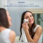 Blue Nectar Plant Based Vitamin C Face Wash for Women and Men Face Wash for Acne Pimple with Neem Honey Natural Cleanser for Face with Ayurved - Fast UK Delivery - Image 4