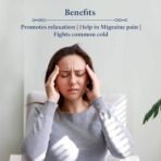 Blue Nectar Destress Oil Roll On, for relief from Headache, Migraine & Sinusitis,9ml - Image 4