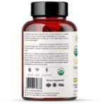 ROOTED USDA Organic Lions Mane Mushroom Extract Capsules, 38% Beta Glucan(90 Counts) - Fast UK Delivery - Image 4