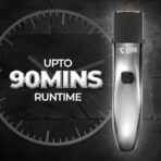 Beardo Chrome Beast Multipurpose Full Body Groomer Trimmer Set For Men | 40 Length Settings | 8 attachments | Beard/Hair/Body/Precision/Ear/Nose Trimmer|With Dock|90 min. run time | All-in-1 trimmer | Gift For Brother | Gift For Friends - Fast UK Delivery - Image 5