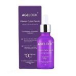 O3+ Agelock Vitamin C Ferulic Acid Serum Antioxidant Face Toner for Detanning, Fine Lines, Wrinkle Removal & Bright Skin, 30g - Fast UK Delivery - Image 3