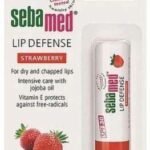 SEBAMED Lip Defense SPF30 Strawberry 4.8g -Provides Fruity, moisturizing Care for Dry and chapped Lips - Fast UK Delivery