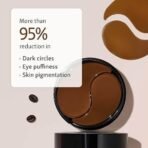 mCaffeine Coffee Hydrogel Under Eye Patches for Dark Circles | Cooling Under Eye Patch Mask with Caffeine & Hyaluronic Acid for Instant Hydration & De-Puffing | 15 Pairs - Fast UK Delivery - Image 5