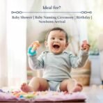 Blue Nectar Loving Mom & Baby Care Gift Set | Stretch Mark Lotion, Baby Body Lotion & Vitamin C Serum | Baby Shower Gift for Mom & Baby | Gift for Pregnant Women | New Parents Gift - Fast UK Delivery - Image 4