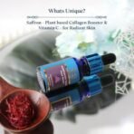 Blue Nectar Kumkumadi Tailam Skin Brightening Face Oil for Glowing Skin, Dull & Damage Skin Repair | Natural Anti Aging Serum | With Plant Based Collagen Booster (26 Herbs, 10 ml) - Image 3
