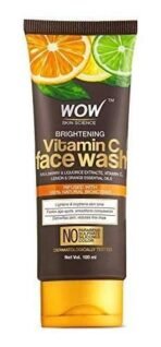 WOW Skin Science Vitamin C Face Wash Tube with 20% Vitamin C Face Serum Combo - Net Vol 130mL - Fast UK Delivery - Image 3