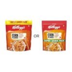 Kellogg's Corn Flakes Real Almond Honey 1kg | High in Iron, Vitamin B1, B2, B3, B6 & C | Naturally Cholesterol Free | Corn Flakes, Breakfast Cereal - Fast UK Delivery - Image 3