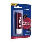 NIVEA Men Lip Care, Active Care Lip Balm, SPF 15 And NIVEA Lip Balm, Fruity Blackberry Shine,4.8 g (Pack of 2) - Fast UK Delivery - Image 7