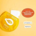 Foxtale Tan Removal Sheet Mask with Vitamin C and Papaya for Tan Removal, Men & Women, 26g - Fast UK Delivery - Image 6