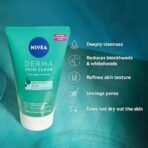 NIVEA Derma Skin Clear Anti-Blemish Scrub With Salicylic Acid & Niacinamide Reduces Blackheads - Fast UK Delivery - Image 5