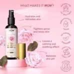 WOW Skin Science Himalayan Rose - 99% Pure Rose Water | Roses Sourced from Kannauj | Hydrates and Refreshes Skin | All Skin Types|For Men and Women | Paraben Free | 100 ml - Fast UK Delivery - Image 5