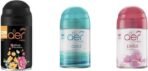 Godrej Aer Matic Refill Petal Crush Pink, Alive, Cool Surf Blue 225 ml - Fast UK Delivery