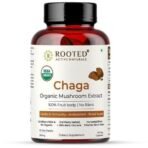 Rooted Actives, Siberian Chaga Mushroom Extract, Certified Organic| 35% Beta Glucans - Lab verified | Antioxidant & Vitality support (90 Veg Caps), - Fast UK Delivery - Image 2