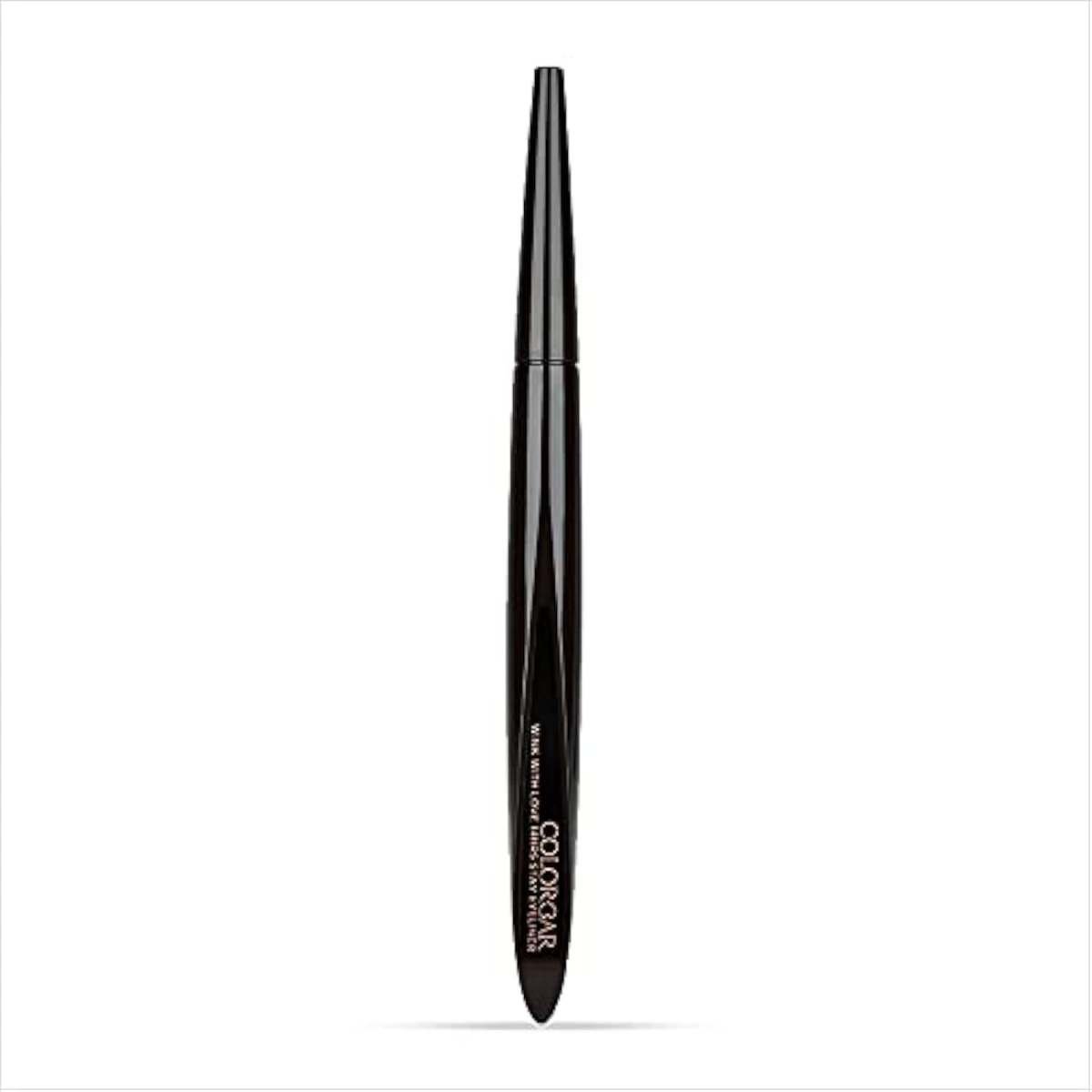 uk41otojDpfQL-1-1.jpg Colorbar Wink With Love 14Hrs Stay Eyeliner Black Charm-001 | Shine| Water-resistant | Smudge Proof | Lasts for 14 hours - Fast UK Delivery - Image 1