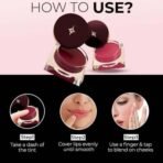 Colorbar Sinful Lip N Cheek Mousse Tint_Juisy-008 - Fast UK Delivery - Image 4