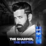 Beardo Beard Shaving Gel, 110ml | 3riple Action Transparent Shaving Gel for Men | Shaving gel with Anti-Redness, Calming, Intense Cooling | Suitable for Sensitive Skin - Fast UK Delivery - Image 3