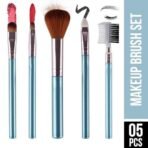 Hilary Rhoda Makeup Brush Set | Makeup Brush Sets | Travel Size Cosmetic Brushes | Synthetic Brushes | 5 Pcs in Sets | Mystery Colour Brush Set - Fast UK Delivery - Image 3