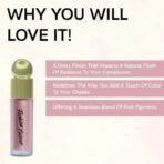 Fashion Colour Platinum Liquid Blusher | Long-Lasting | Liquid dewy blush | Lightweight blush | Ultra-Pigmented formula | Buildable liquid blush | Dewy & Radiant Finish | (Peach, 5gm) - Fast UK Delivery - Image 6