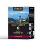 Golden Tips Roasted Relish Second Flush Darjeeling Black Tea Loose Leaves (100gm- 50 Cups) - Fast UK Delivery - Image 3