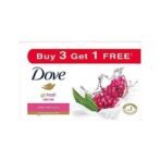 Dove Go Fresh Revive Beauty Bar, 100 g (Pack of 4) - Fast UK Delivery