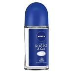 Nivea Men & Women Fresh Scent Deodorant Roll On, Protect & Care, 50Ml And Fresh Scent Deodorant, Protect & Care, 150Ml, Pack Of 1 - Fast UK Delivery - Image 4