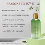 Just Herbs Luxe Collection Eau De Parfum Gift Set for Men and Women, Forest Wood Silk & Spice (100 + 20ml) - Fast UK Delivery - Image 7