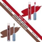 KINDED Liquid Lip Colour Vitamin E Enriched No Transfer Waterproof Long Stay Lipsticks Lip Gloss Set for Girls Women (Pack of 2, 6 ml each, Matte Finish, Shades Brick Red & Brown Temptation) - Fast UK Delivery - Image 3