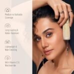 Swiss Beauty High Performance Foundation | Water-Resistant | Medium To Buildable Coverage Liquid Dewy Finish | Lightweight | Easy To Blend | With Vitamin C & Niacinamide | 02 Rose Blush, 55G - Fast UK Delivery - Image 4