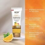 WOW Skin Science Vitamin C + Hyaluronic Acid Brightening Face Scrub | Gently Exfoliates | Smoothens Skin Texture | Hydrates Skin | Promotes Even-Toned Complexion | 100g - Fast UK Delivery - Image 5