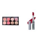 Glam 21Blush Highlighter Palette | Silky pigments for long lasting shimmer look | suitable for all skin tone | 24 gm -Chic-01Long Lasting Non-Transfer Lipstick|Creamy Matte Formula - 2.8gm|Cosmic-24 - Fast UK Delivery