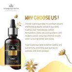 ISVARA AYURVEDA 24k Gold Face Serum for Glowing Skin -Instant Sparkling Glow for All Skin Types - 30ml - Fast UK Delivery - Image 6