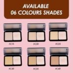 Fashion Colour Platinum Perfect Match Face Powder With Mirror + Powder Puff | Velvety Formula | Matte Finish | Upto 11 hrs of Lightweight Coverage | Blurring Imperfection | For All Skin Types | (FC25, 10g) - Fast UK Delivery - Image 7