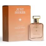 Just Herbs Energising Silk & Spice Perfume for Men 50 ml | Long Lasting Mens Body Spray Pure Fragrance Eau Da Parfum - 50 ml - Fast UK Delivery - Image 2