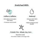 mCaffeine Coffee Scalp Tonic for Hair Growth with Redensyl & Proteins | Controls Hair Fall & Breakage, Stimulates & Energizes Hair Roots | For Men & Women | Sulphate Free (100ml) - Fast UK Delivery - Image 3