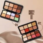 Fashion Colour Glamorous Full Coverage Concealer Corrector Contour Palette | Creamy texture Moisturizing & Lasting | Easy To Blend & Lightweight Concealer For Face Makeup (32gm) - Fast UK Delivery - Image 7