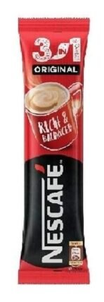 Nescafe 3in1 Original 18 Sachets Each Instant Coffee 17.5Gm Powder Pouch (Imported) - Fast UK Delivery - Image 3