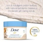 Dove Exfoliating Body Polish| Body Scrub |Deeply Nourishing Crushed Macadamia and Rice Milk |Moisturises & Brightens Skin | Sulphate Free|298gm - Fast UK Delivery - Image 6