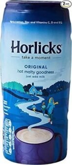 Horlicks Original Hot Malted Drink High In Calcium, Zinc and Vitamins, C, D Just Add Milk 400g (UK) - Fast UK Delivery - Image 2