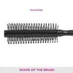 Vega Round Hair Brush (India's No.1* Hair Brush Brand) For Adding Curls, Volume & Waves In Hairs| Men and Women| All Hair Types (R3-RB) - Fast UK Delivery - Image 6