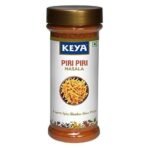 Keya Piri Piri Masala | Exotic Spices Blend for French Fries | an All Purpose Seasoning, Perfect for Pop Corn, Pasta, Fries | 150gm - Fast UK Delivery